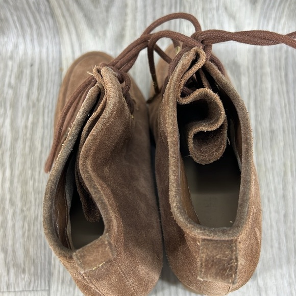 Michael Kors Tamara Suede Wedge Boots - Picture 7 of 10